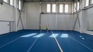 СмП 3 спортивный, Дюкова Даниэла - Макаров Никита, МАУДО ДТДиМ, Балансовое упражнение