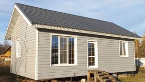 Жилой дом 60 кв.м. на участке 8 сот в СНТ Озерное Булгаковский с/с