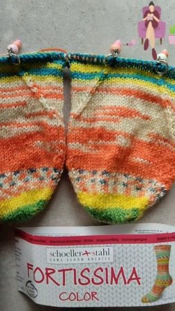 🧦 Первый майский старт ✨ 
👌Тестирую новую анатомическую стопу "Песочные часы".