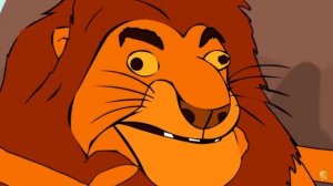 Смешной Король лев