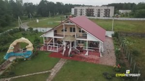 Теплое остекление ПВХ 2-ух этажей загородного дома