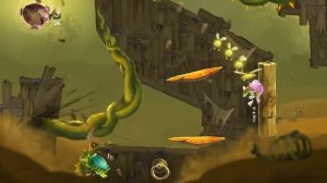 прохождение Rayman Legends #24 сюжет Пик Олимпа / спасите Сибиллу