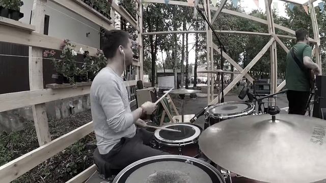 S-O-DA - Души Половина Live (12 июня, День России) Drum Cam