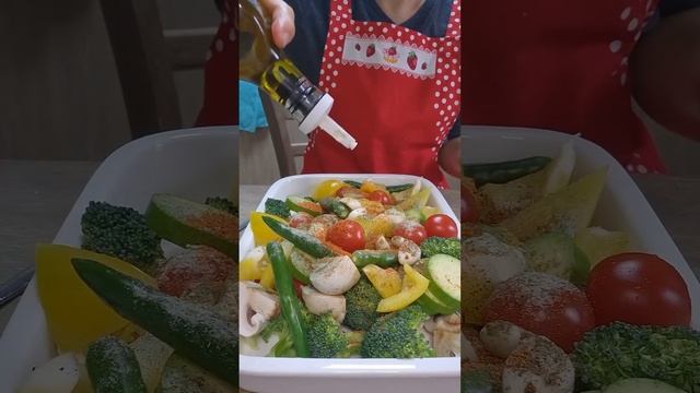 Гарнир из печеных овощей #katetsoikim  #запеченыеовощи #гарн