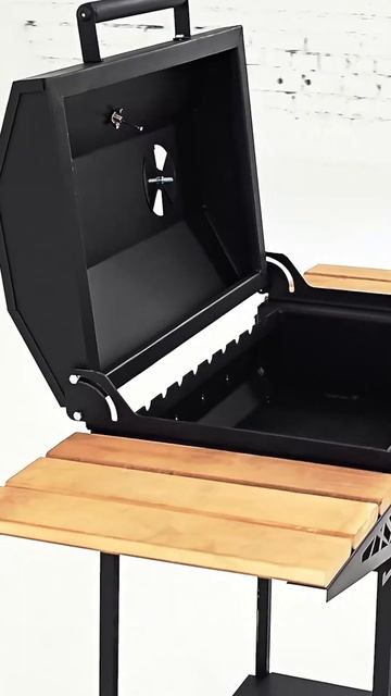 Мангал Roaster 🔥 с крышкой и полками! Сезон шашлыков не з? смотреть онлайн