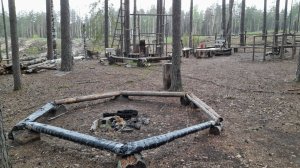 В Марийском лесу с металлоискателем.