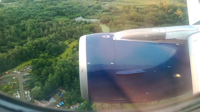 Посадка Airbus A319 "Aurora" в г.Хабаровск смотреть онлайн