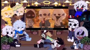 •[♟️]°Реакция сансов на Tik Tok•_4_4_°[💭]•