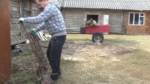 В деревне Беларуси без Прикрас. Первые посадки, порядо