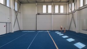 ЖП 1 спортивный, Воробьёва Полина - Морозова Валерия, ДК Маш-ль, Балансовое упражнение