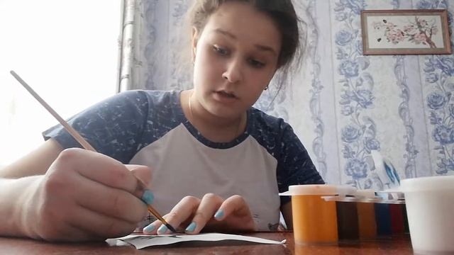 Рисую гуашью смотреть онлайн