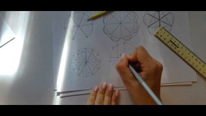 Как разделить окружность на равные части