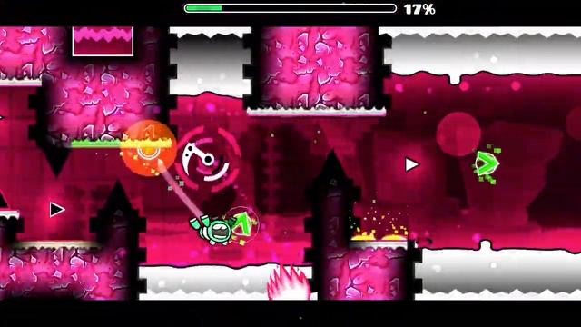 Geometry Dash, Hypersonic 48% (extreme demon) РЕБЯТ Я НЕ ВЕРЮ ЧТО БУДЕТ GG