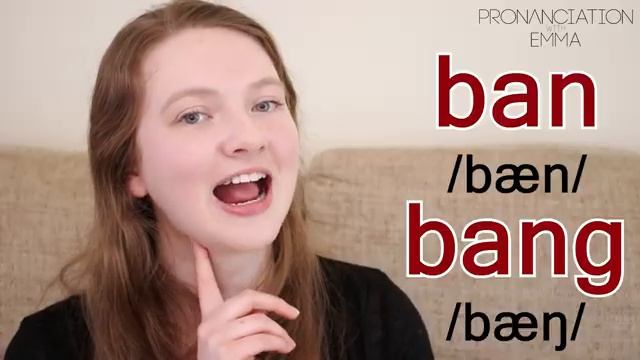 How to Pronounce _n_ _n_ and _ng_ _ŋ_ in English