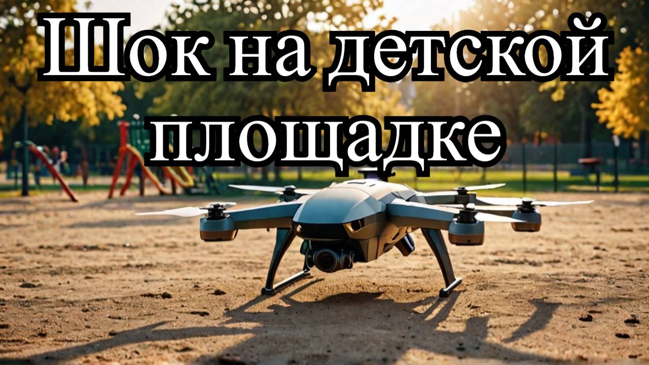 Военный Дрон Упал На Детскую Площадку В Воронеже