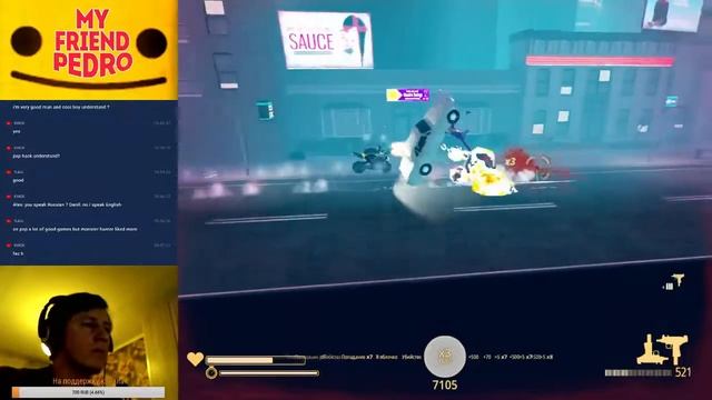 My Friend Pedro (PC) Прохождение - Часть 1.2 - Bananas