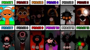 Incredibox sprunki mix phase 1 to phase 12