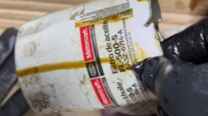 Вскрытие оригинального масляного фильтра  AA5Z-6714-A