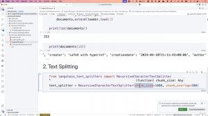 3 -Text Splitting in Chunks
