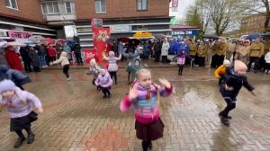 Дети войны!  Центр города Сланцы Ленинградской  области