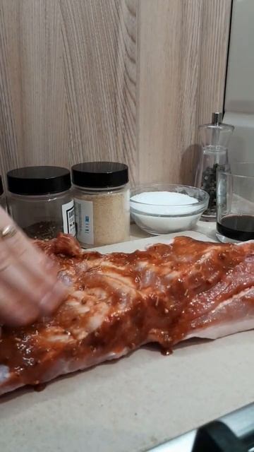 Дуже смачні Запечені Ребра під соусом Барбекю! Готую Р