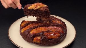 Простой МЕТОД для Вкусного Шоколадного Бананового Десерта...🥧🍌🍫😋    Рецепт в описании ✍️