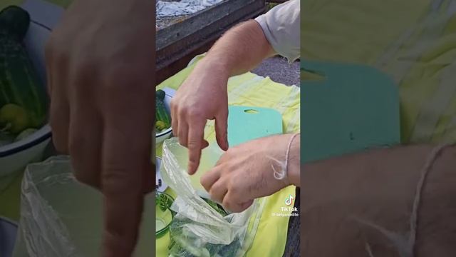 Малосольные огурцы Экспресс в пакете 🔥