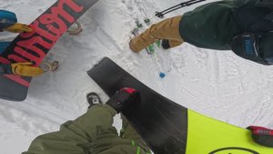 Снег и камни