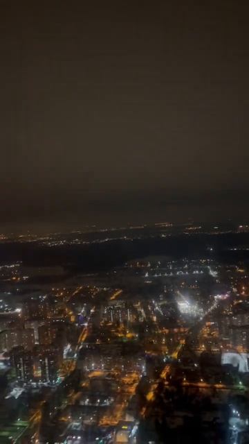 Полет над Москвой посадка в Шереметьево