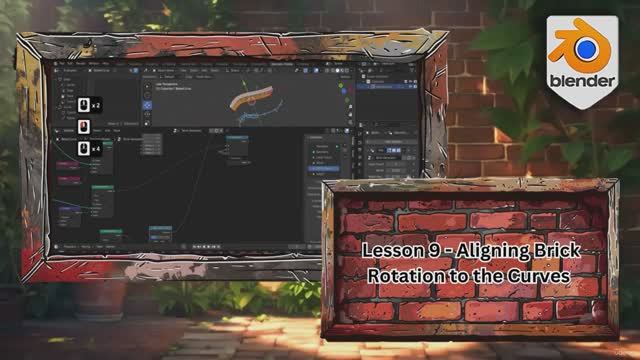 09. Aligning Brick Rotation to the Curves