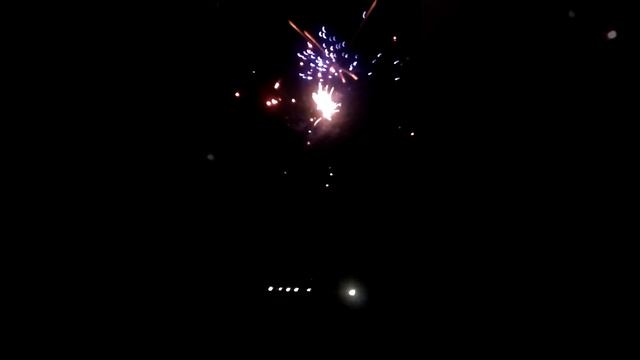 Чишмы. Салют в День Молодёжи. 27 июля 2019года