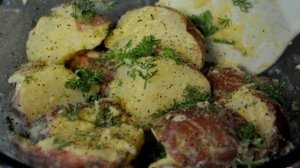 Картофельный салат с горчицей