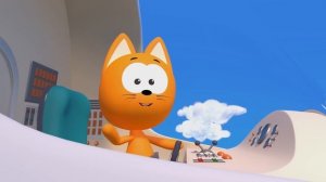 В Самолете Пассажир - Котенок Котэ песенка игра для малышей