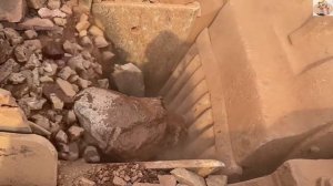 Строительство, дробление щебёнки