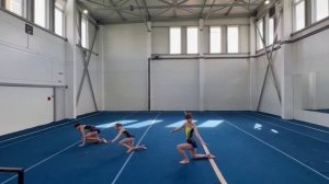 ТР 2 спортивный, Демчук - Кирпилева - Поршнева, ШСА ОСЬ, Балансовое упражнение