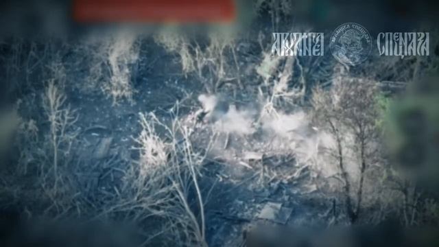 Корректировка действий штурмовиков на земле и фиксация вражеской сдачи в плен…