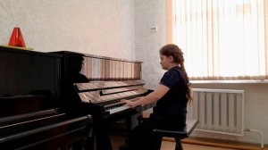 Цхведадзе Злата.
Р. Шуман "Первая утрата"