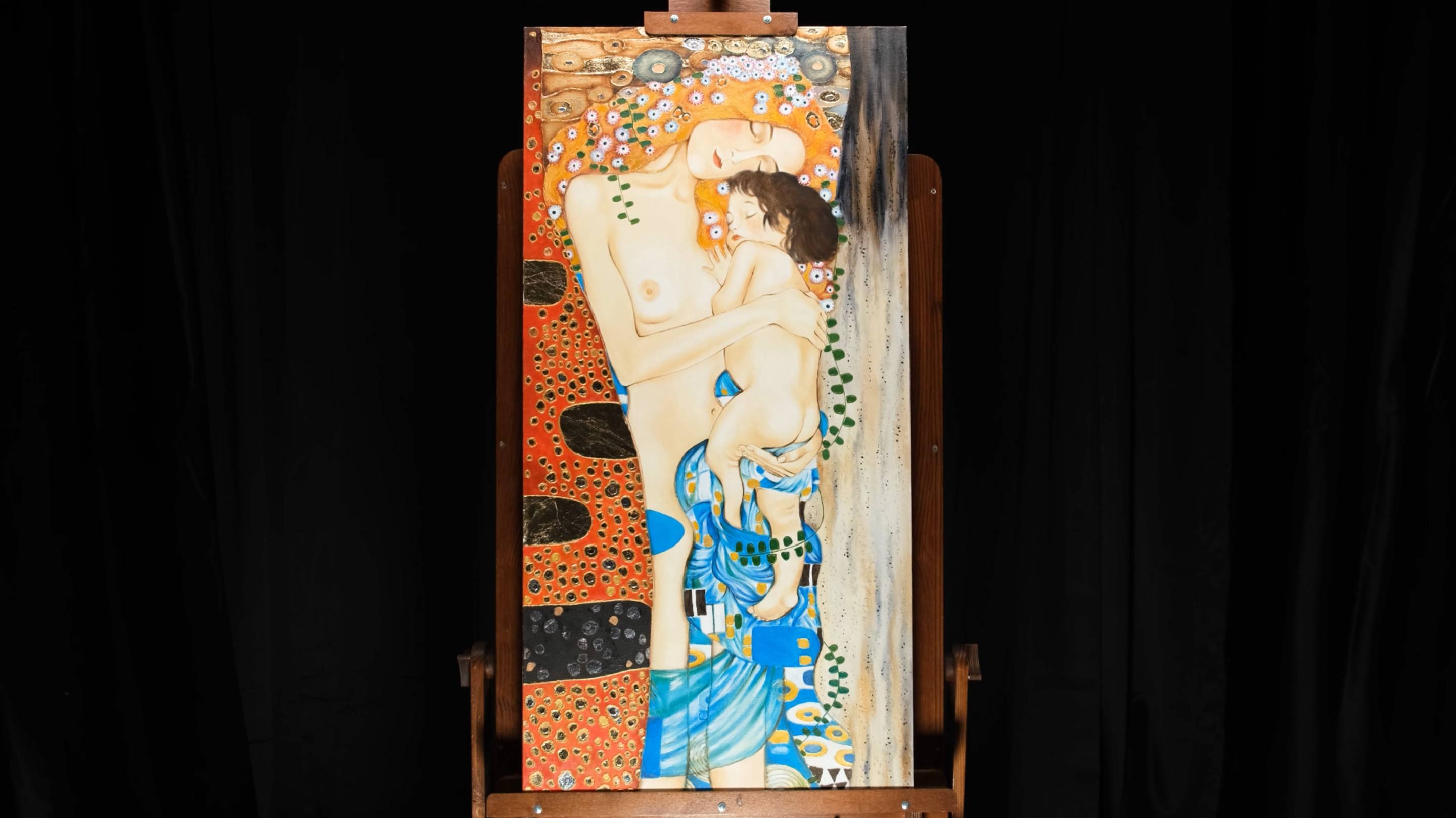Густав Климт "Мать и дитя" смотреть онлайн