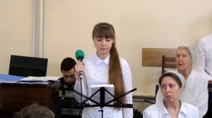 Кирилкина Екатерина - песня: "По камням и валунам" (11.03.2018г.)