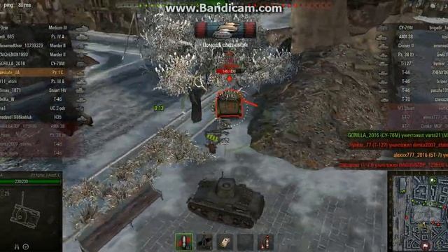 World of Tanks Pz.I C 7убийвств смотреть онлайн