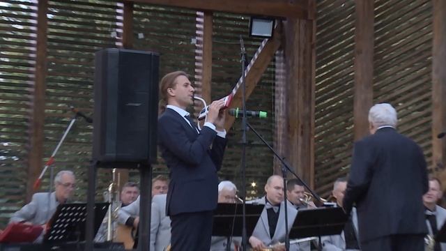 Музыка в вечернем парке