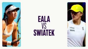 24.04.2025. Александра Эала - Ига Швёнтек. WTA Madrid. Alexandra Eala - Iga Swiatek