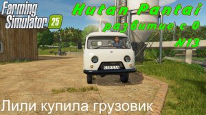 Farming Simulator 25. Hutan Pantai. Развитие с 0. 13 часть. Лили купила грузовик.