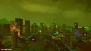 Ребёнок Годзилла Против Ребёнка Конга Анимация 2