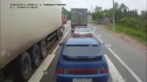 Дальнобойщики наказывают хамов.