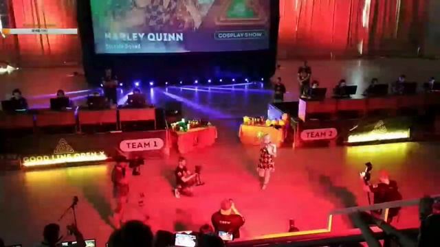 Нимфадора - косплей Harley Quinn на Goodline Open X смотреть онлайн