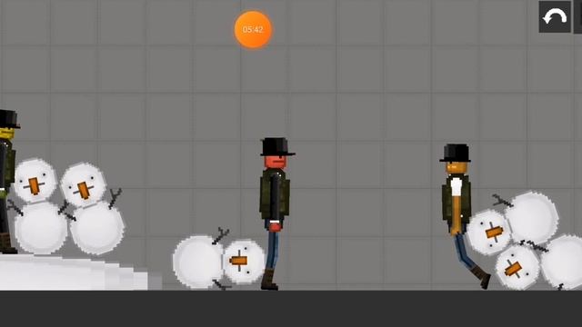 ЗИМНЯЯ ИГРА В СНЕЖКИ 2 ЧАСТЬ