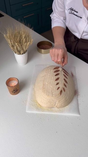 Самый красивый узор из подручных средств #хлебназаква смотреть онлайн