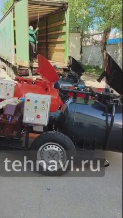 Поступление оборудования на склад 06.05. Пневмонагнетатели, растворонасосы, штукатурные станции