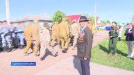 В Аургазинском районе Башкортостана в юбилей ветерана ВОВ провели парад у дома - сюжет "Вестей"